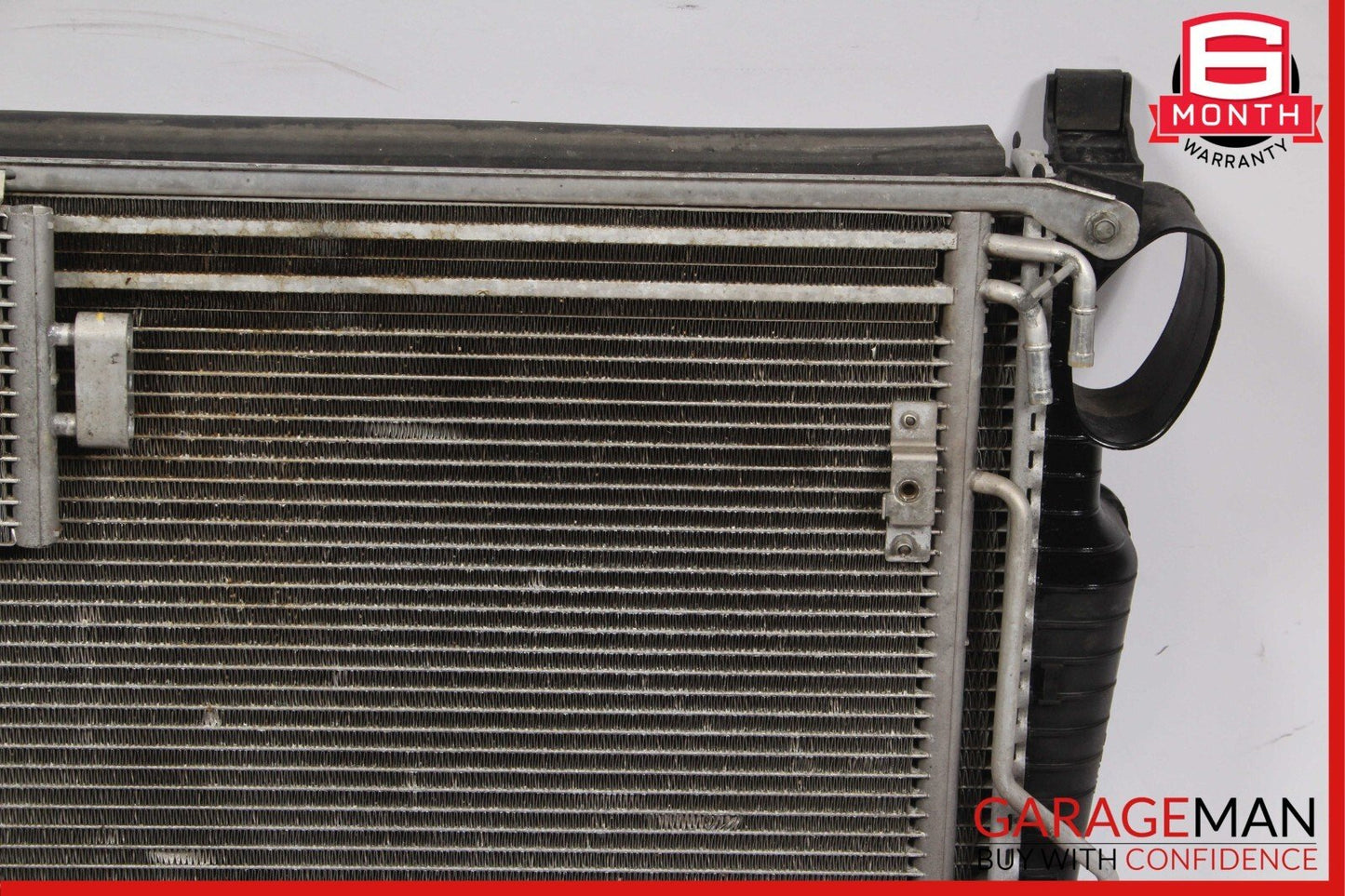 03-08 Mercedes R230 SL500 Engine Radiator A/C AC Air Condenser Assembly OEM