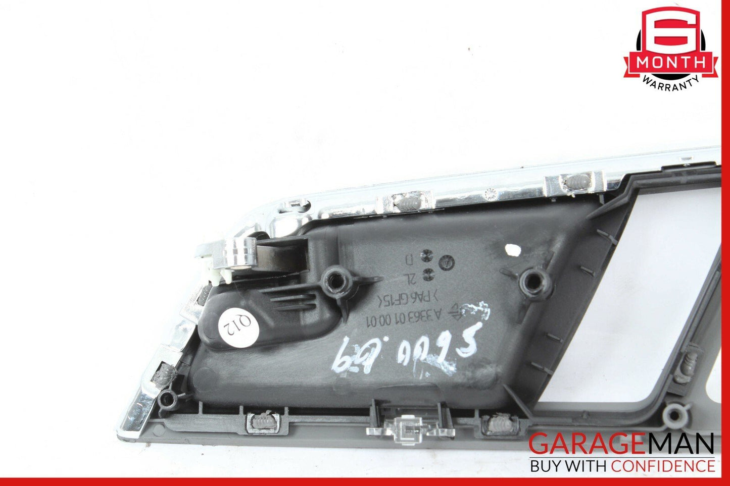 07-09 Mercedes W221 S550 S450 Front Left Side Interior Door Handle Black OEM