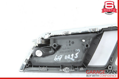 07-09 Mercedes W221 S550 S450 Front Left Side Interior Door Handle Black OEM