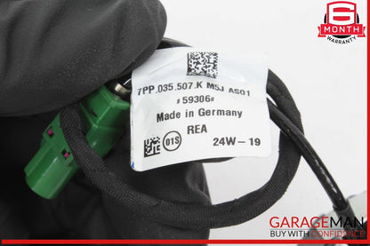 15-24 Porsche Macan 95B Top Roof Radio Antenna GPS Shark Fin Blue 7PP035507K OEM