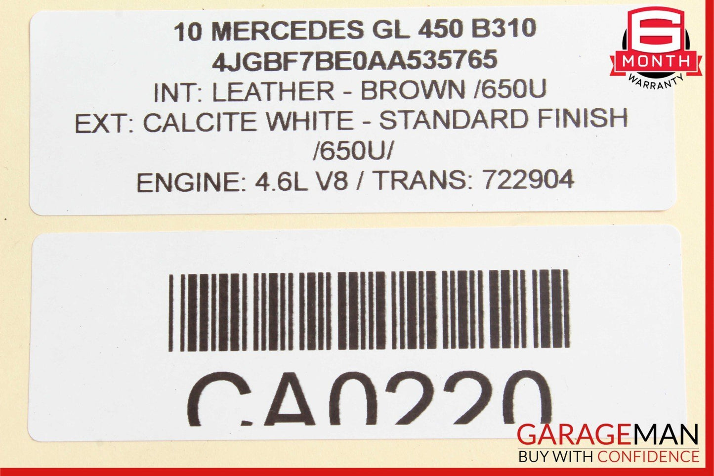 03-12 Mercedes X164 GL450 GL550 Front Right Seat Control Module 2118704585 OEM