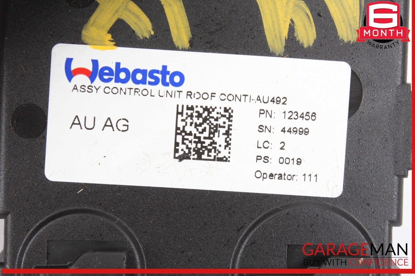 17-24 Audi A4 Allroad Sunroof Window Glass Control Module Unit 4M0907594A OEM