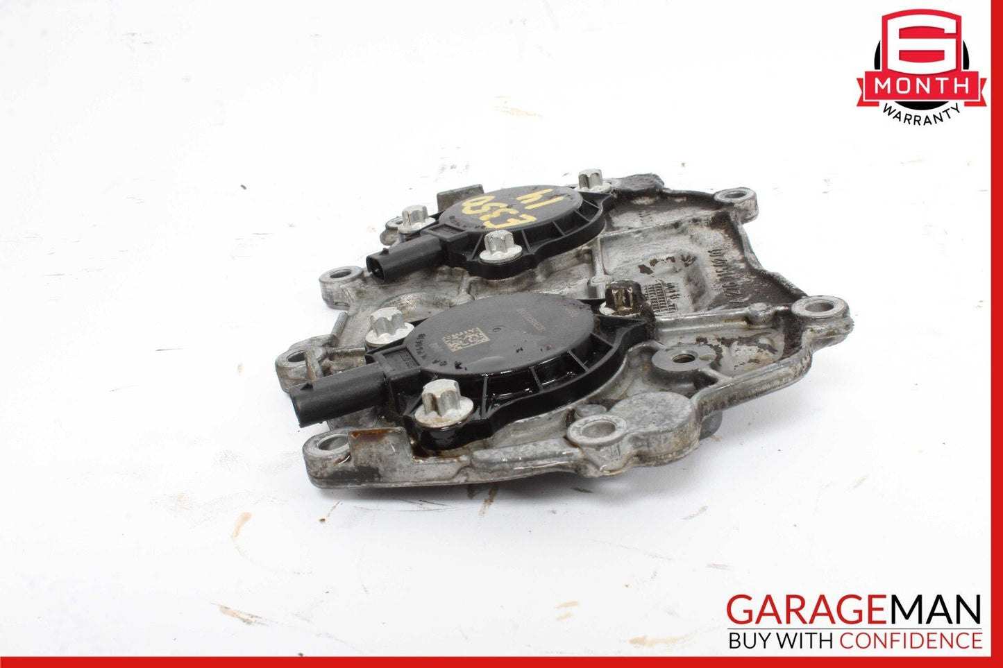 12-18 Mercedes W212 E350 E550 Front Left / Right Engine Timing Chain Cover Plate