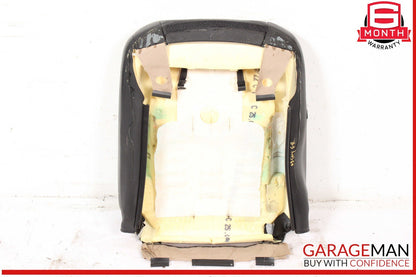 03-10 Porsche Cayenne 955 Front Right Side Top Upper Seat Cushion Cover Black