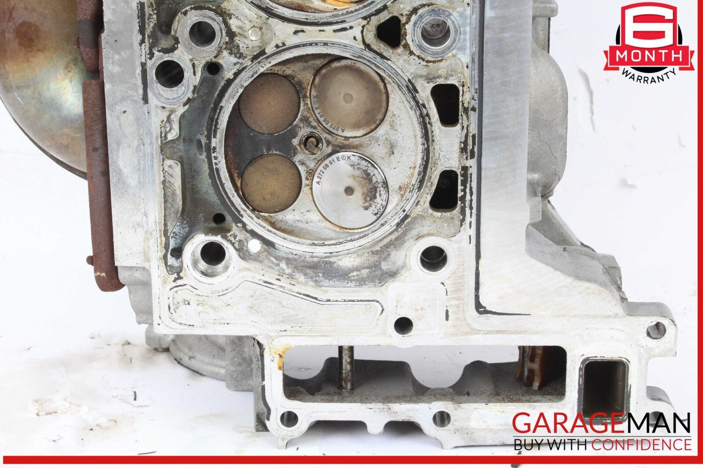 08-11 Mercedes W204 C300 V6 Left Side Engine Cylinder Head Assembly OEM
