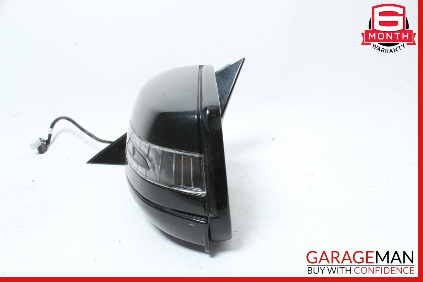 10-13 Mercedes W221 S550 Front Left Driver Side Mirror Door Rear View OEM