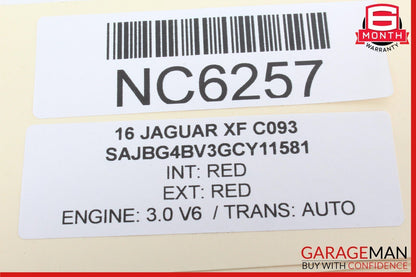 16-20 Jaguar XF Rear Trunk Soft Close Door Liftgate Actuator CPLA404C10AB OEM
