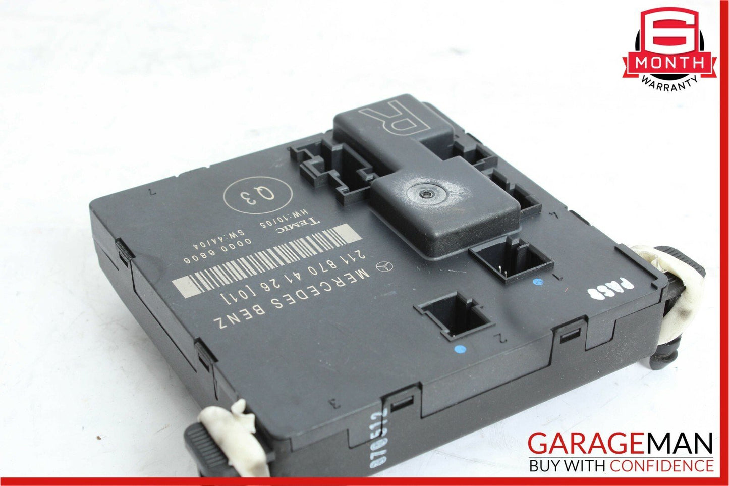 03-09 Mercedes W211 E350 E550 Rear Right Passenger Side Door Control Module Unit