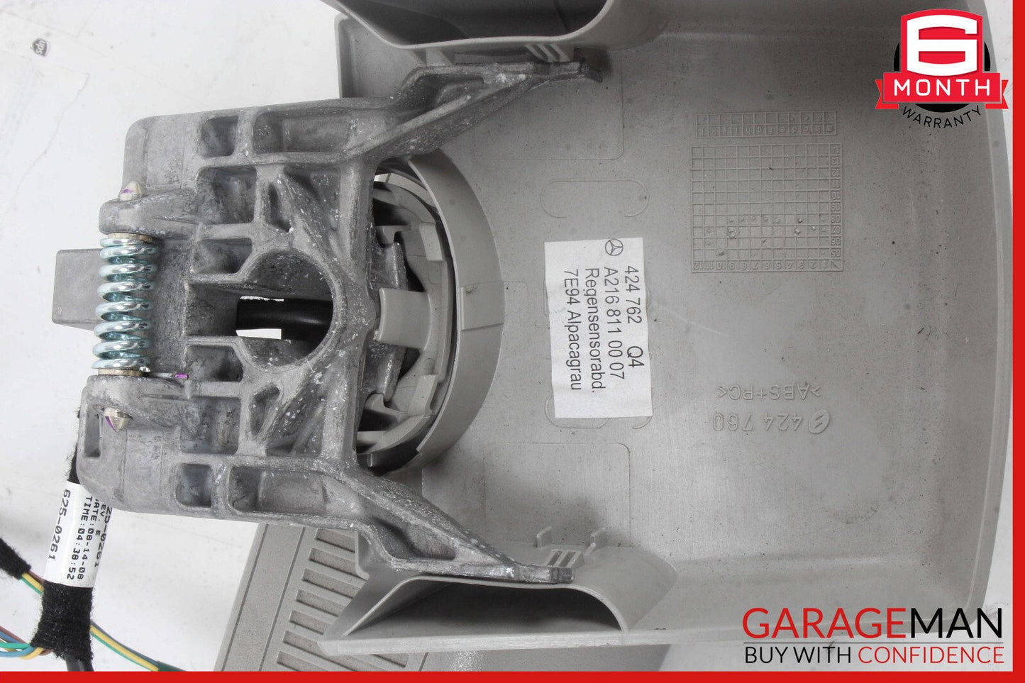 07-10 Mercedes W216 CL550 Interior Rear View Mirror Gray 2168110007 OEM