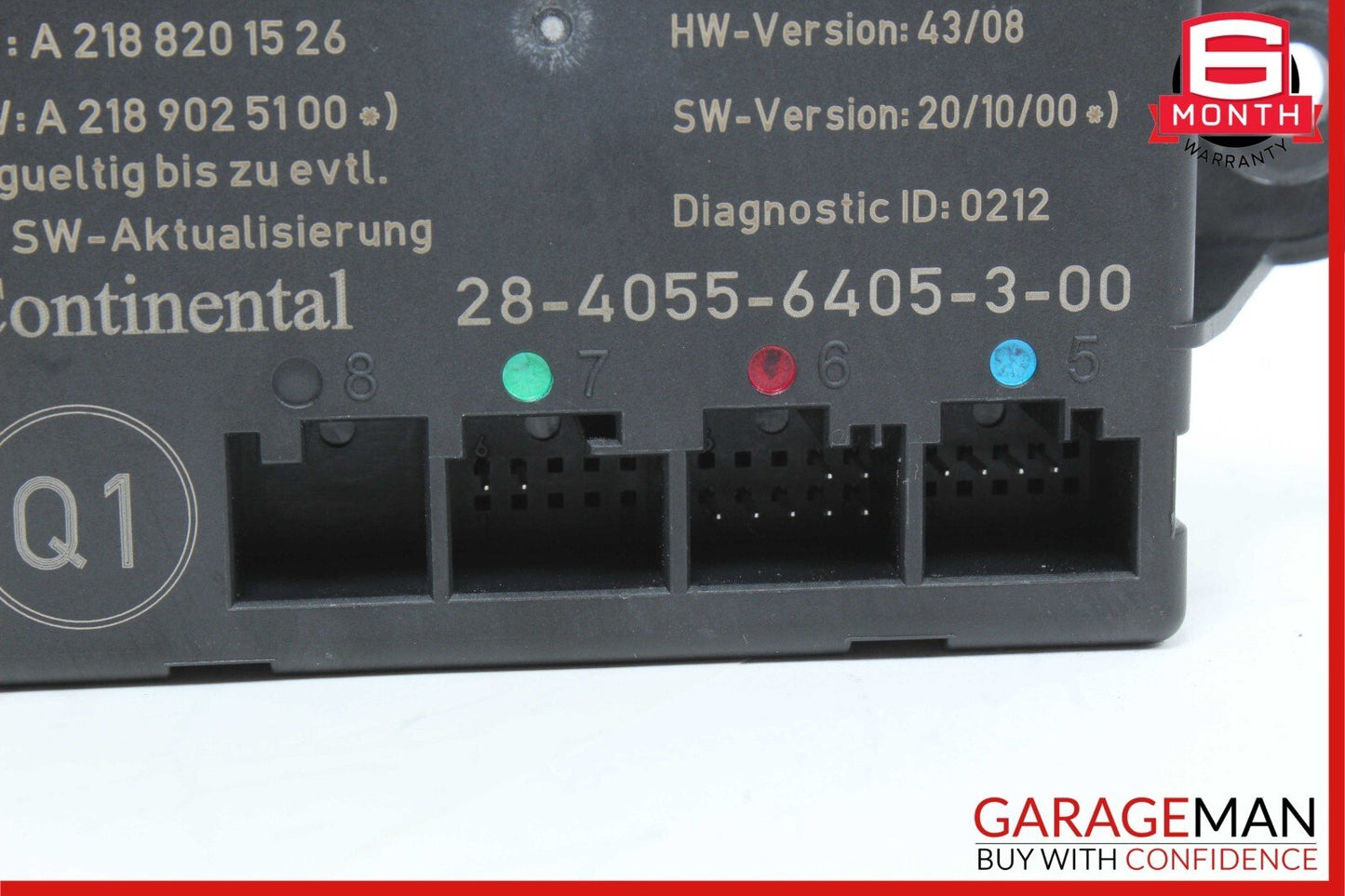 08-18 Mercedes W204 C250 Rear Left Side Door Control Module 2188201526 OEM