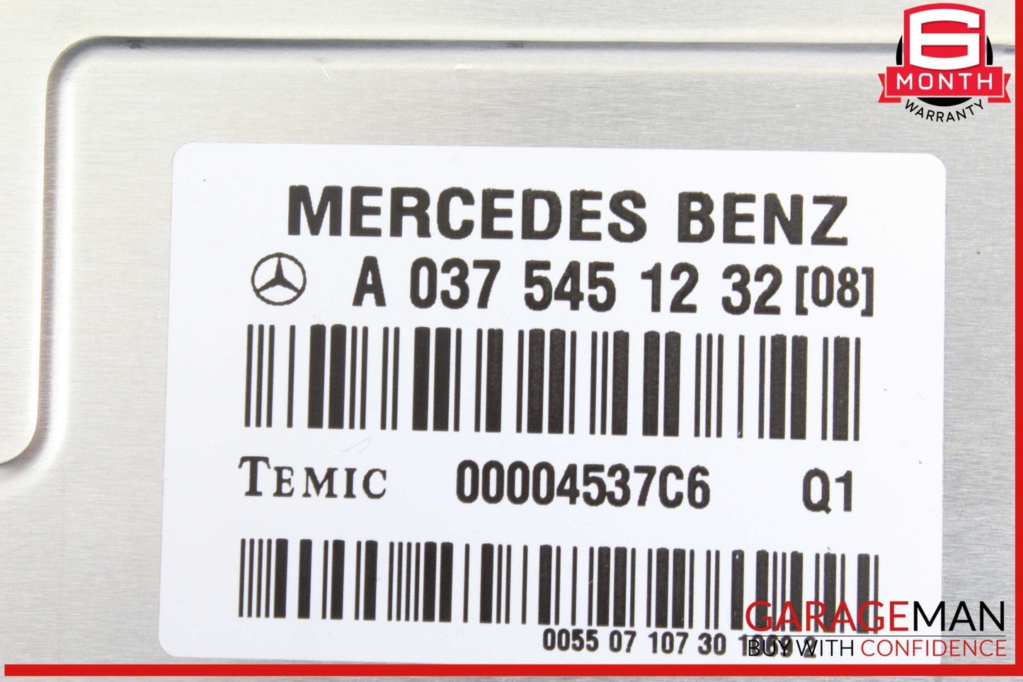 03-08 Mercedes W219 CLS550 Air Suspension Airmatic Module 0375451232 OEM