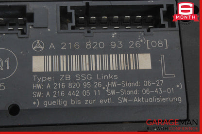 07-14 Mercedes W216 CL550 CL63 AMG Front Left Under Seat Control Module OEM