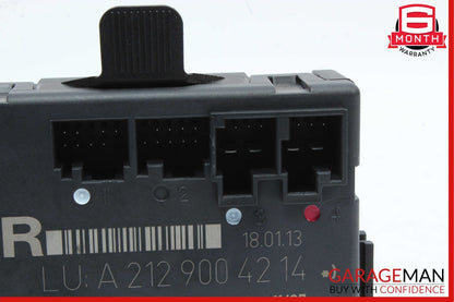 08-18 Mercedes CLS550 GLK250 C250 Front Right Side Door Control Module Unit