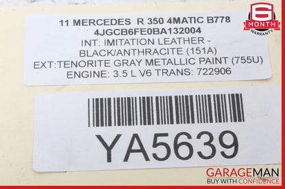 06-13 Mercedes W251 R350 GL550 Rear Left or Right Upper Control Arm OEM