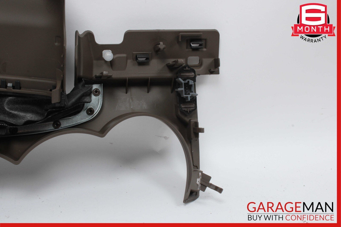 11-18 Porsche Cayenne 958 S Steering Column Dash Trim Cover Panel Brown OEM