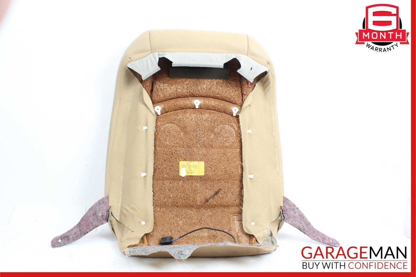 06-11 Mercedes W219 CLS550 Front Left or Right Top Upper Seat Cushion Beige OEM