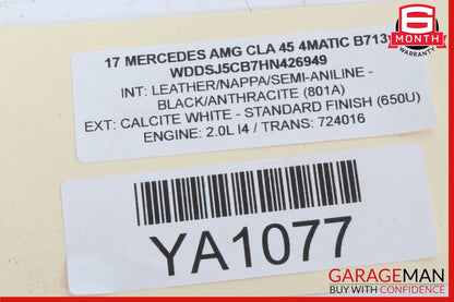 14-18 Mercedes W117 CLA45 AMG Throttle Accelerator Gas Pedal OEM