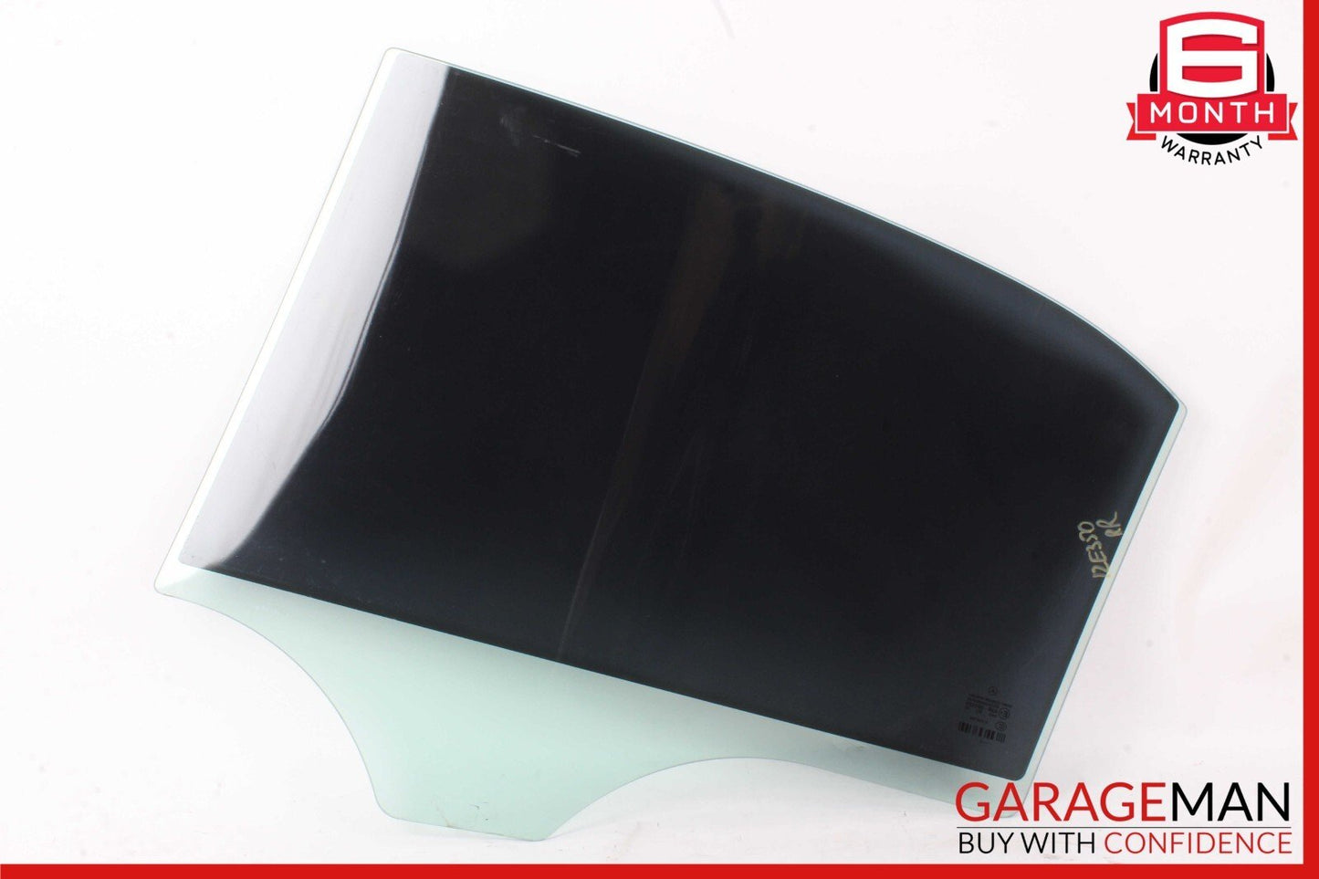 10-17 Mercedes W212 E350 E63 AMG Rear Right Passenger Side Door Window Glass OEM