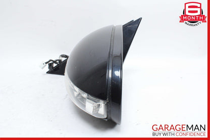 07-09 Mercedes W221 S550 S600 Front Left Side Mirror Rear View Chromite Black