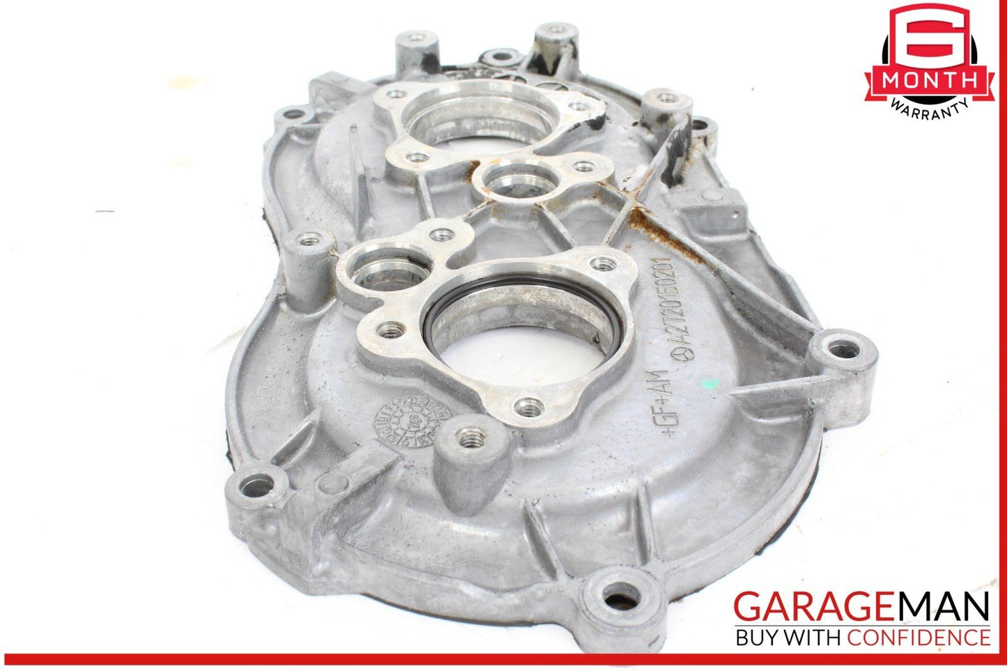 05-13 Mercedes W221 S400 Hybrid Front Left Side Engine Timing Chain Cover Plate