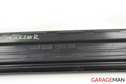 05-08 MERCEDES R171 SLK280 FRONT RIGHT PASSENGER DOOR STEP SILL SCUFF PLATE OEM