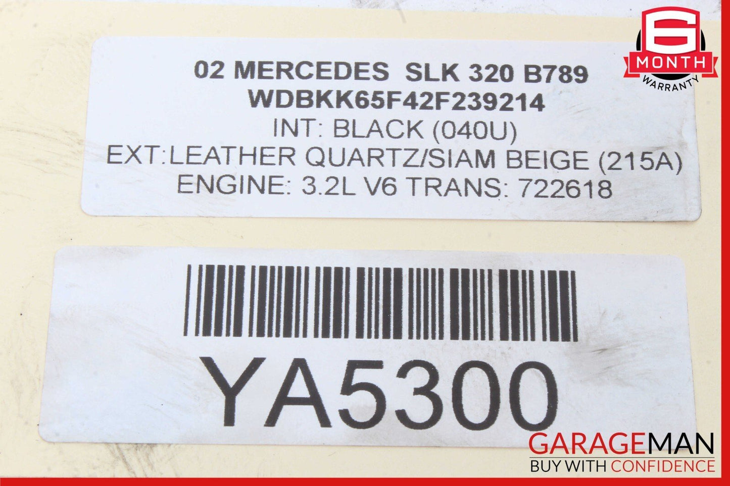 97-04 Mercedes W202 C230 SLK230 SLK320 Rear Right Lower Suspension Control Arm