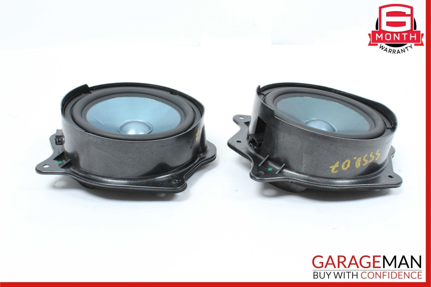 07-09 Mercedes W221 S550 Rear Left & Right Door Audio Sound Speaker Set of 2 OEM