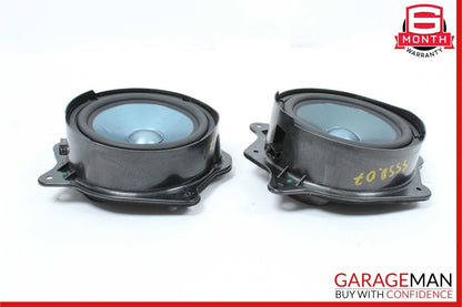 07-09 Mercedes W221 S550 Rear Left & Right Door Audio Sound Speaker Set of 2 OEM