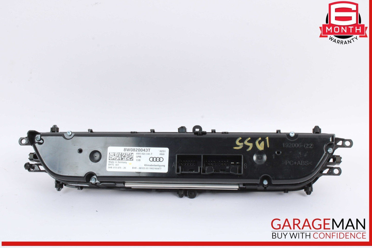 17-24 Audi S5 RS5 A4 Dash Dashboard AC A/C Climate Control Panel 8W0820043T OEM