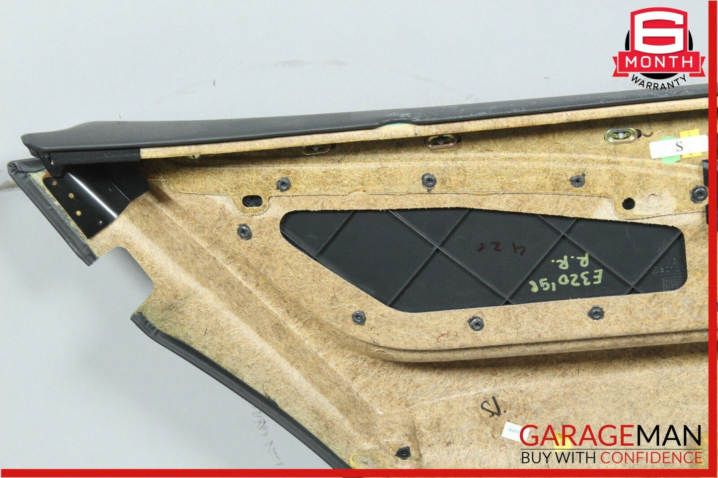 96-02 Mercedes W210 E320 Rear Right Passenger Side Interior Door Panel OEM