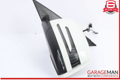 12-14 Mercedes W204 C250 Front Left Driver Side Door Rear View Mirror White OEM