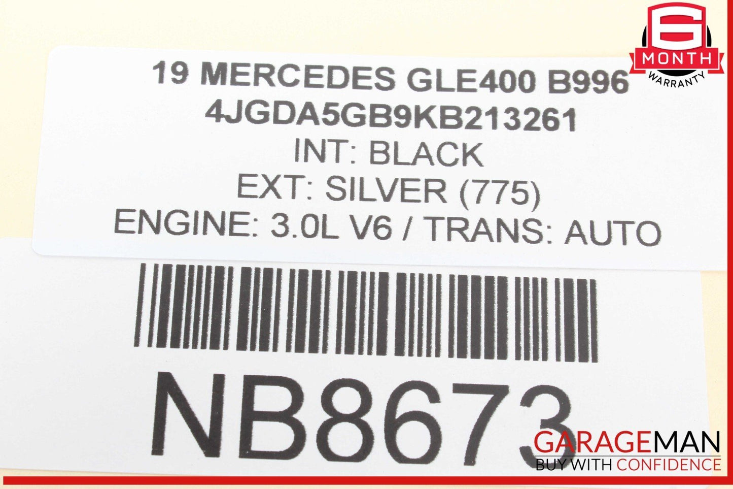 12-19 Mercedes W166 GLE400 Rear Left or Right Side Upper Camber Control Arm OEM