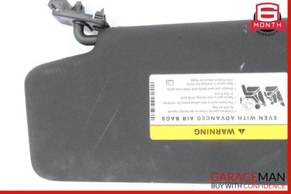 08-14 Mercedes W204 C250 C300 Front Right Sun Visor Sunvisor Shade Cover Black