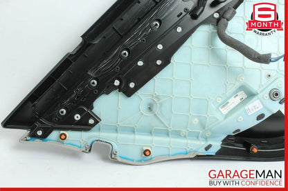 08-14 Mercedes W204 C300 Sedan Rear Right Side Interior Door Panel Cover Gray