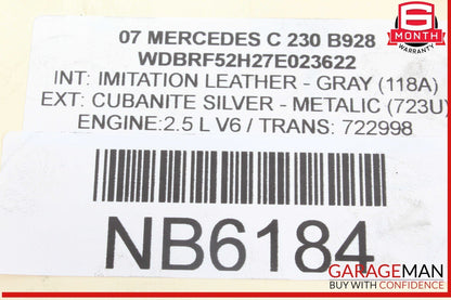 05-12 Mercedes W203 C230 C350 R350 Water Thermostat Housing 2722000415 OEM
