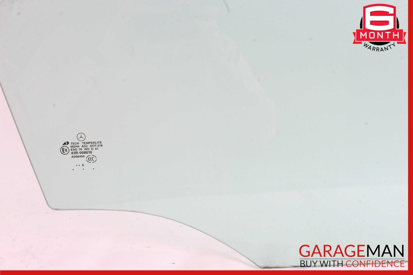 06-12 Mercedes W164 ML350 GL550 Front Right Side Door Window Auto Glass OEM