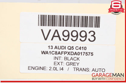 09-17 Audi Q5 SQ5 Windshield Washer Reservoir Tank 8R0955453B OEM