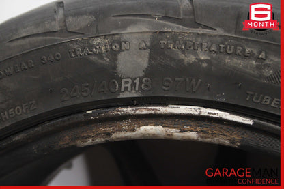 07-13 Mercedes S600 CL600 Complete R18 Wheel Rim Tire Set of 4 pc Aftermarket
