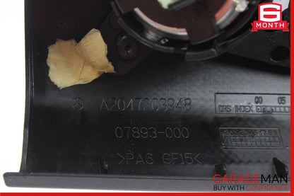 08-14 Mercedes W204 C250 Coupe Front Left Door Panel Tweeter Speaker Trim Cover