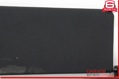 14-17 Mercedes W222 S550 Front Left Driver Side Sunvisor Sun Visor Black OEM