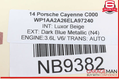11-18 Porsche Cayenne 958 Rear Right/Left Suspension Upper Forward Control Arm
