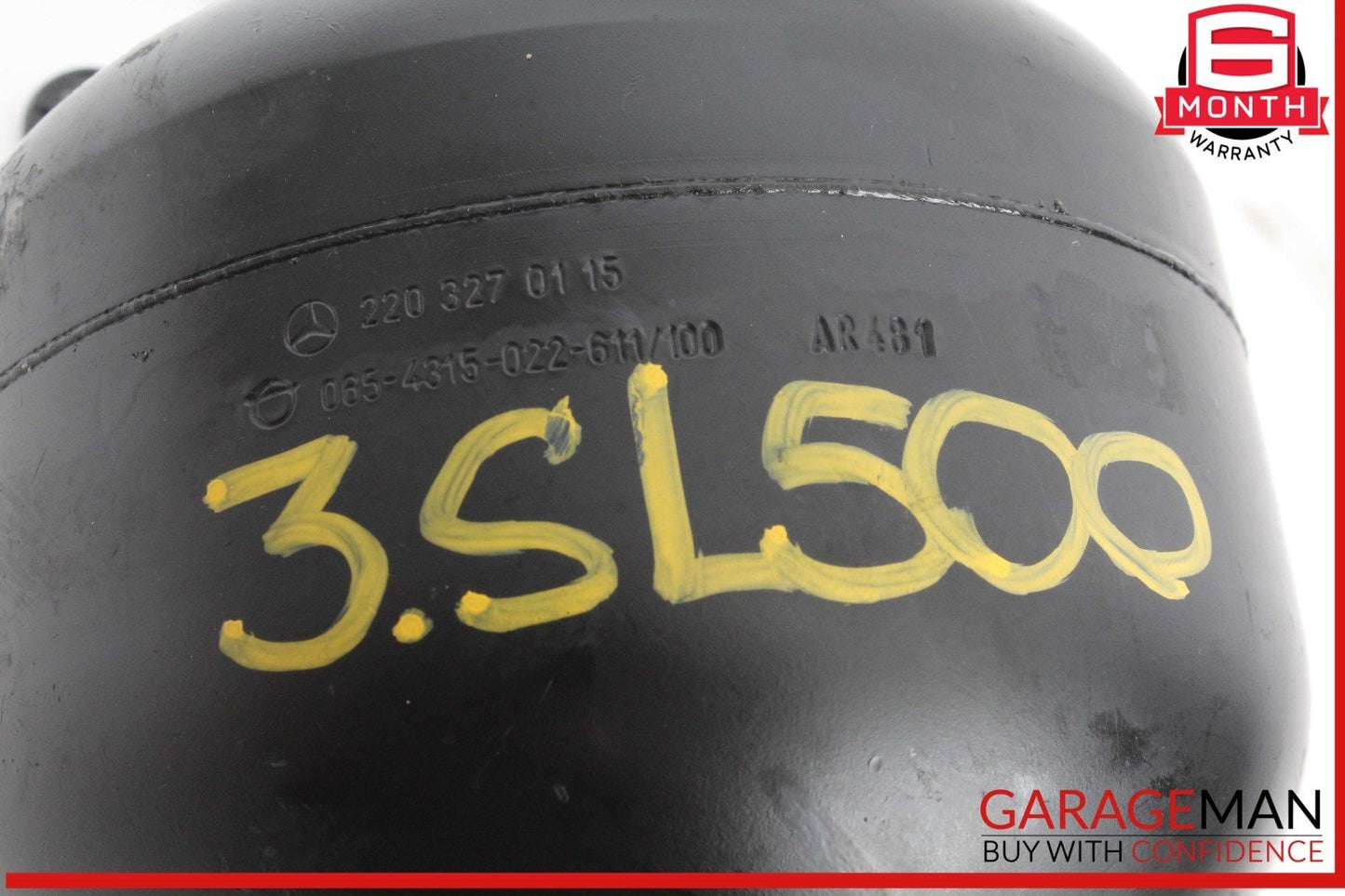 00-06 Mercedes R230 SL500 Pressure Relief Valve Tank ABC Hydraulic Suspension