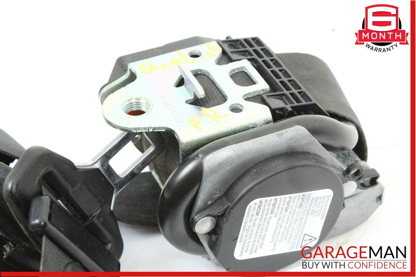 14-18 Maserati Quattroporte Front Right Seatbelt Seat Belt Retractor Assembly
