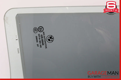 11-16 BMW 525i 535i 550i Rear Left Door Window Glass OEM