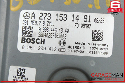 07-12 Mercedes X164 GL450 ECU ECM Engine Control Module Unit 2731531491 OEM