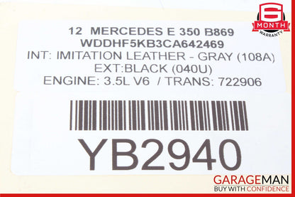08-18 Mercedes W212 E350 C250 Rear Left Suspension Upper Control Arm OEM