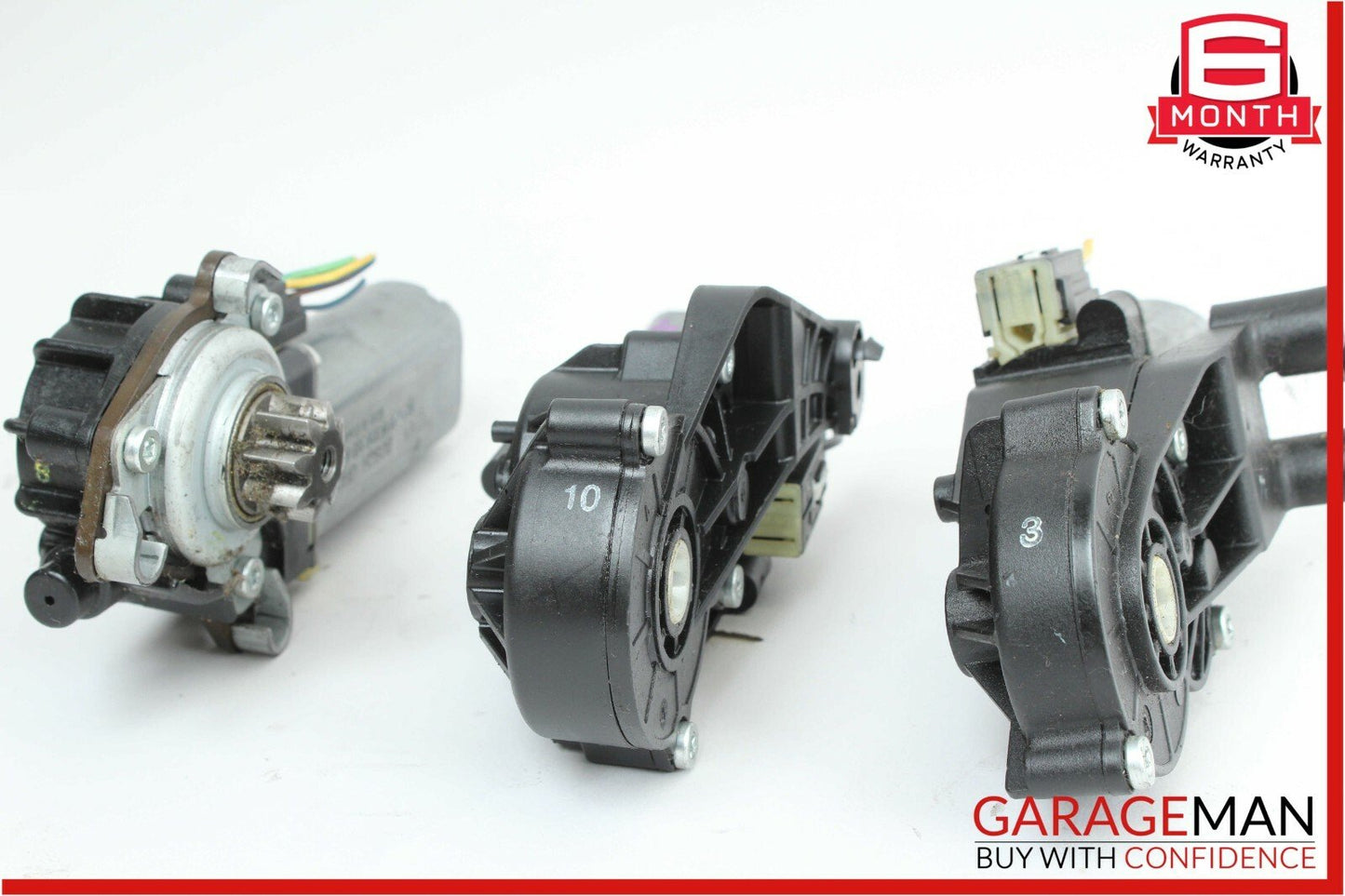 03-11 Mercedes W211 E320 CLS500 Front Right Side Seat Adjustment Motor Set of 3