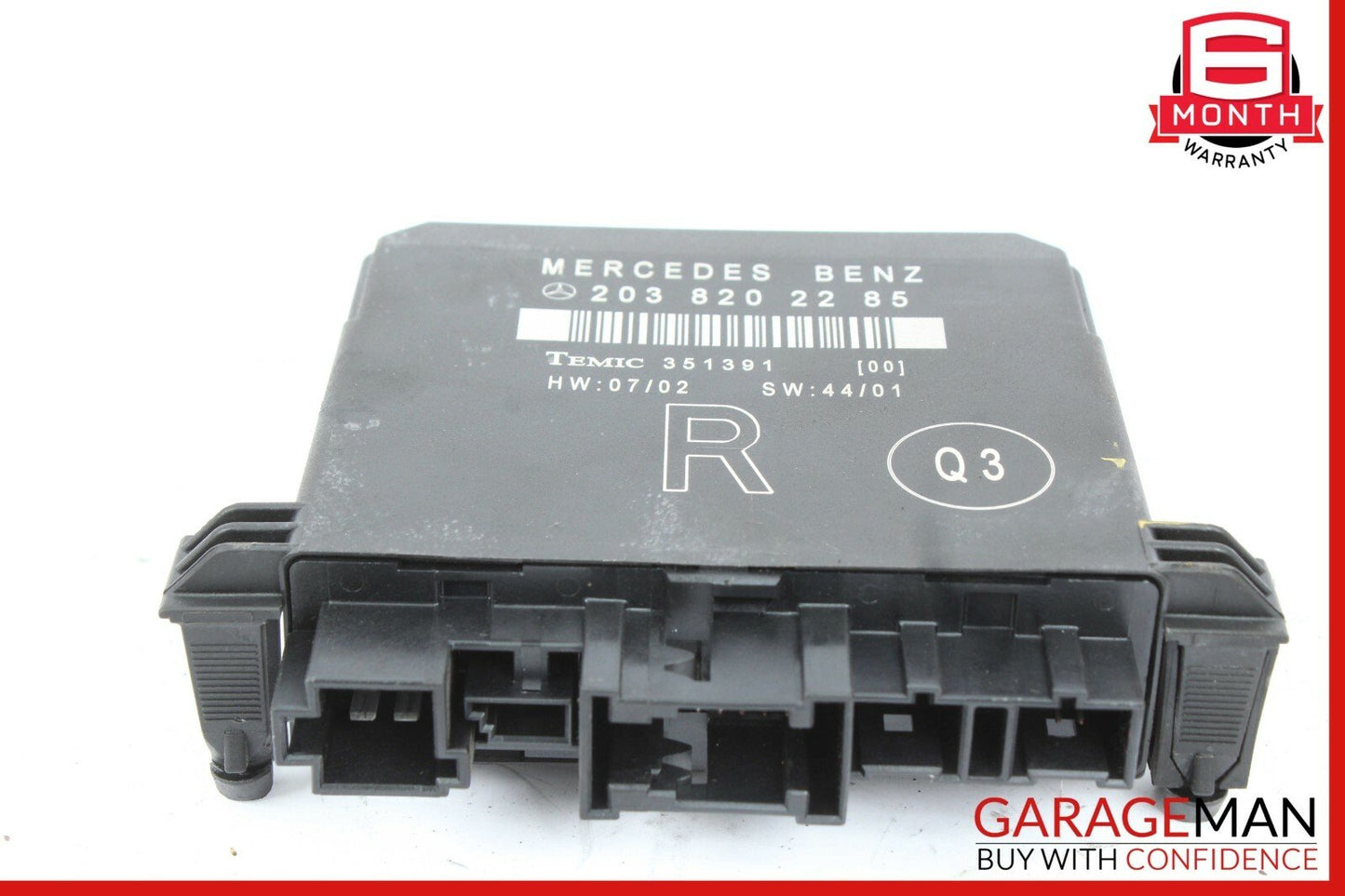 01-07 Mercedes W203 C55 AMG C230 Rear Right Side Door Control Module Unit OEM