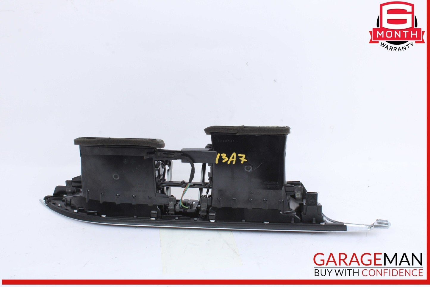 12-18 Audi A7 Front Center Dash Dashboard AC A/C Air Vent w/ Hazard Light OEM