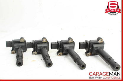 12-14 Mercedes R172 SLK250 Engine Ignition Coil Spark Plug 0001502580 Set OEM